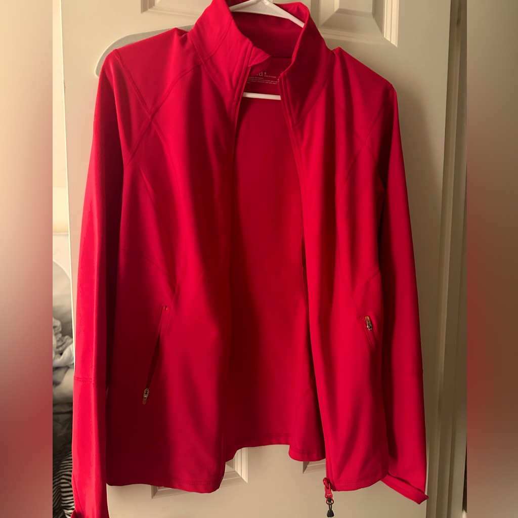 Red Workout Jacket